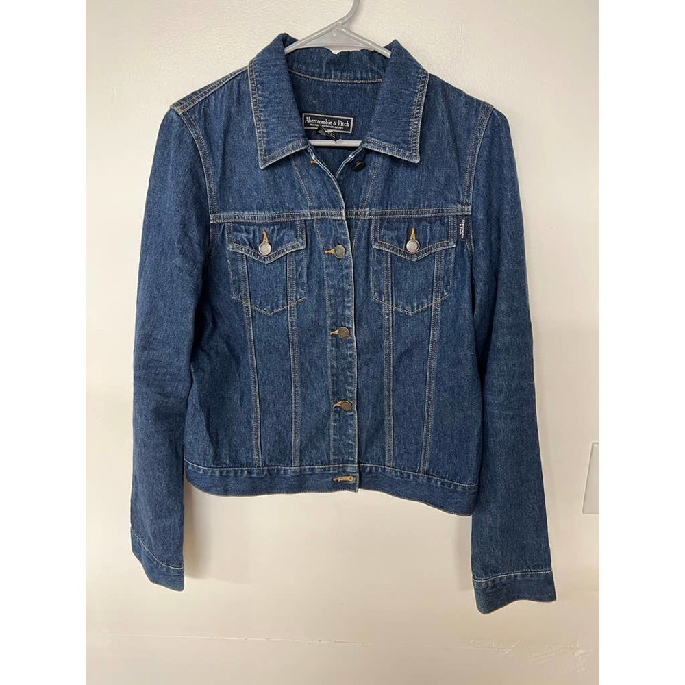 Abercrombie & Fitch Dark Denim Jacket